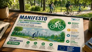 mobilita ciclistica e indipendenza energetica