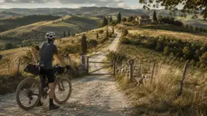 strade bianche e proprieta private