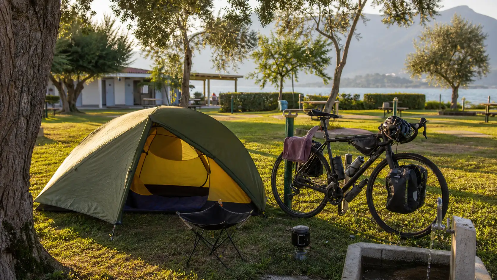 dormire in viaggio in bici campeggi dormire in viaggio in bici campeggi
