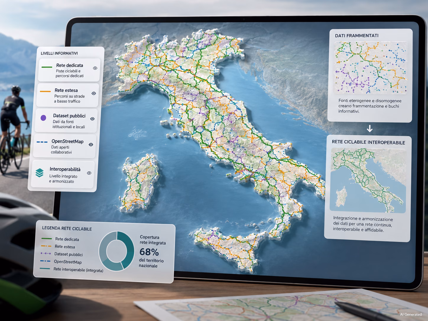 rete ciclabile europea dati rete ciclabile europea dati