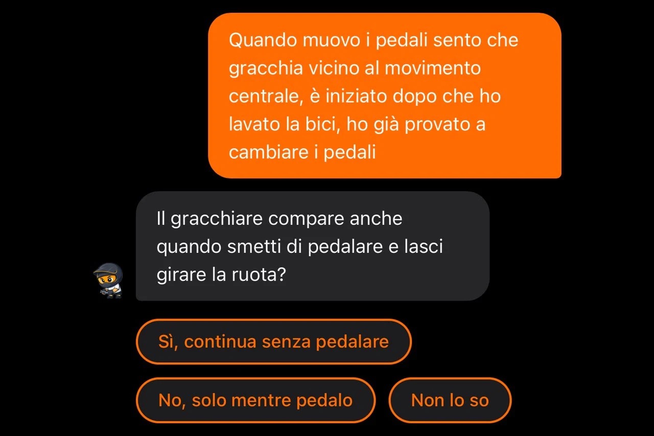 05 app il ciclista racconta e clabo chiede 05 app il ciclista racconta e clabo chiede